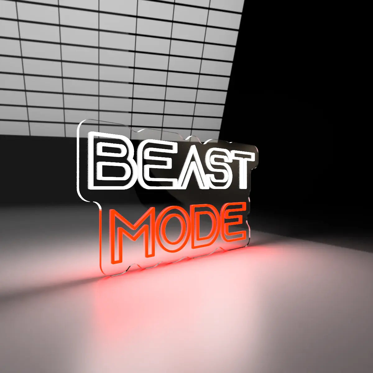 "Beast Mode" - Semn NeonLab Neon LED