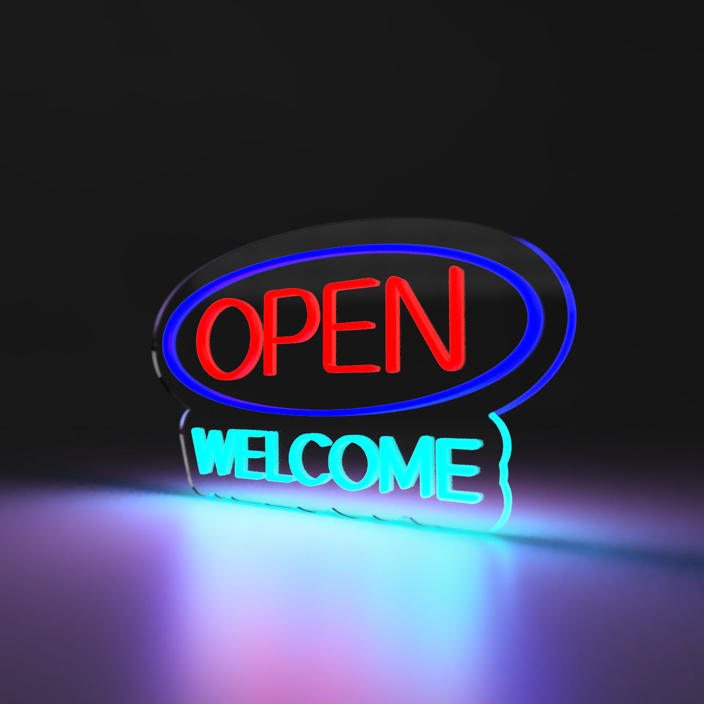 "Open Welcome" - Semn NeonLab Neon LED
