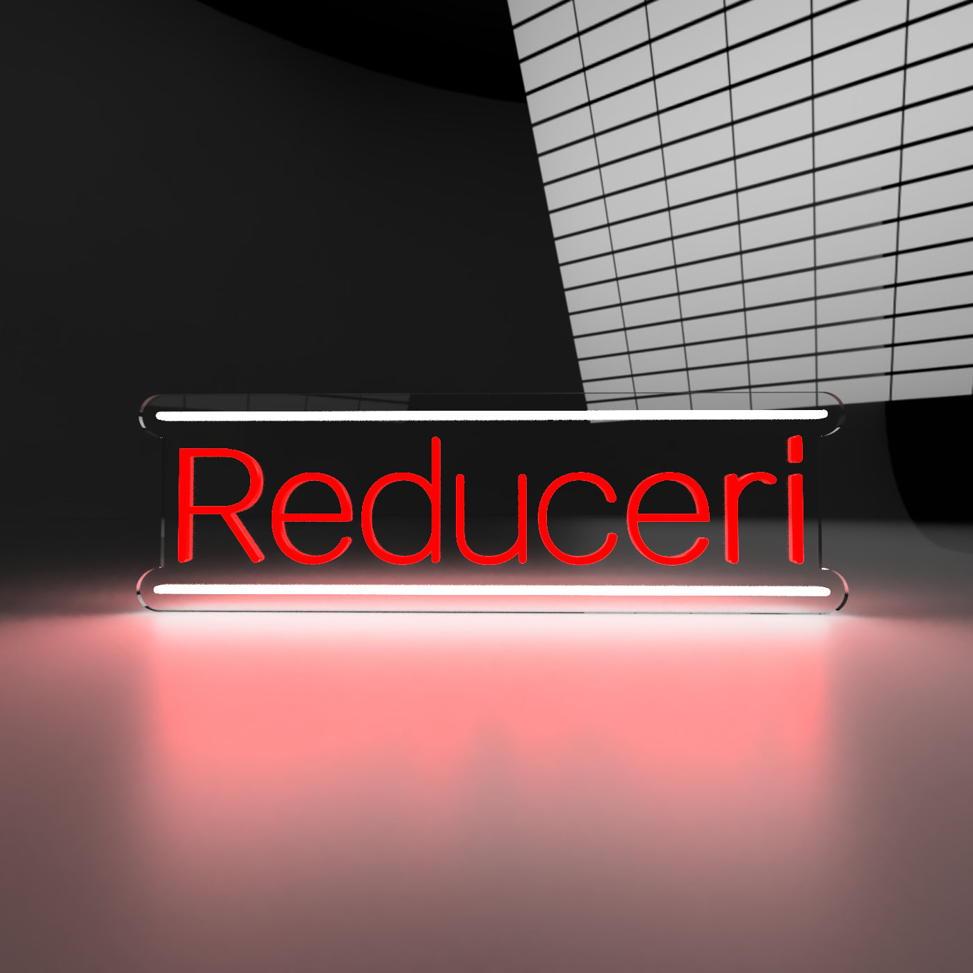 "Reduceri / Sale" - Semn NeonLab Neon LED