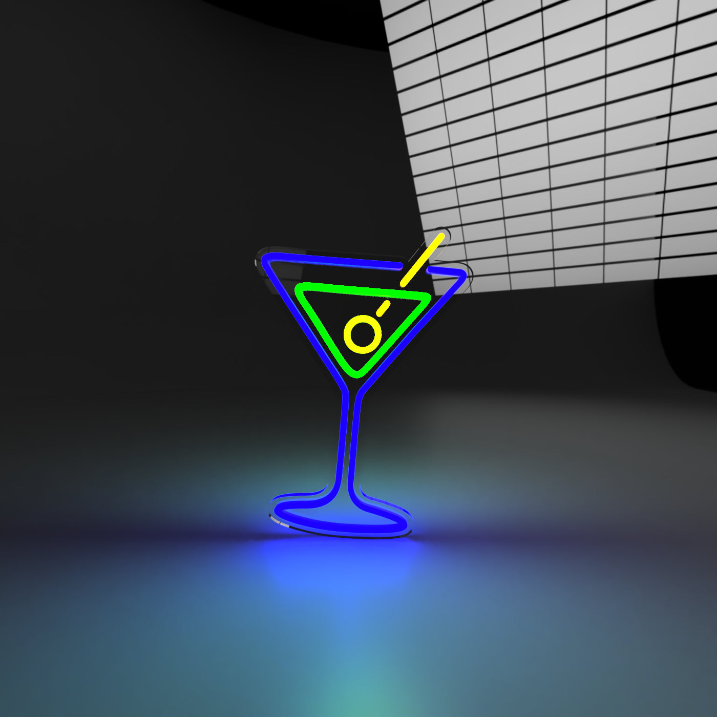 "Martini Glass" - Semn NeonLab Neon LED