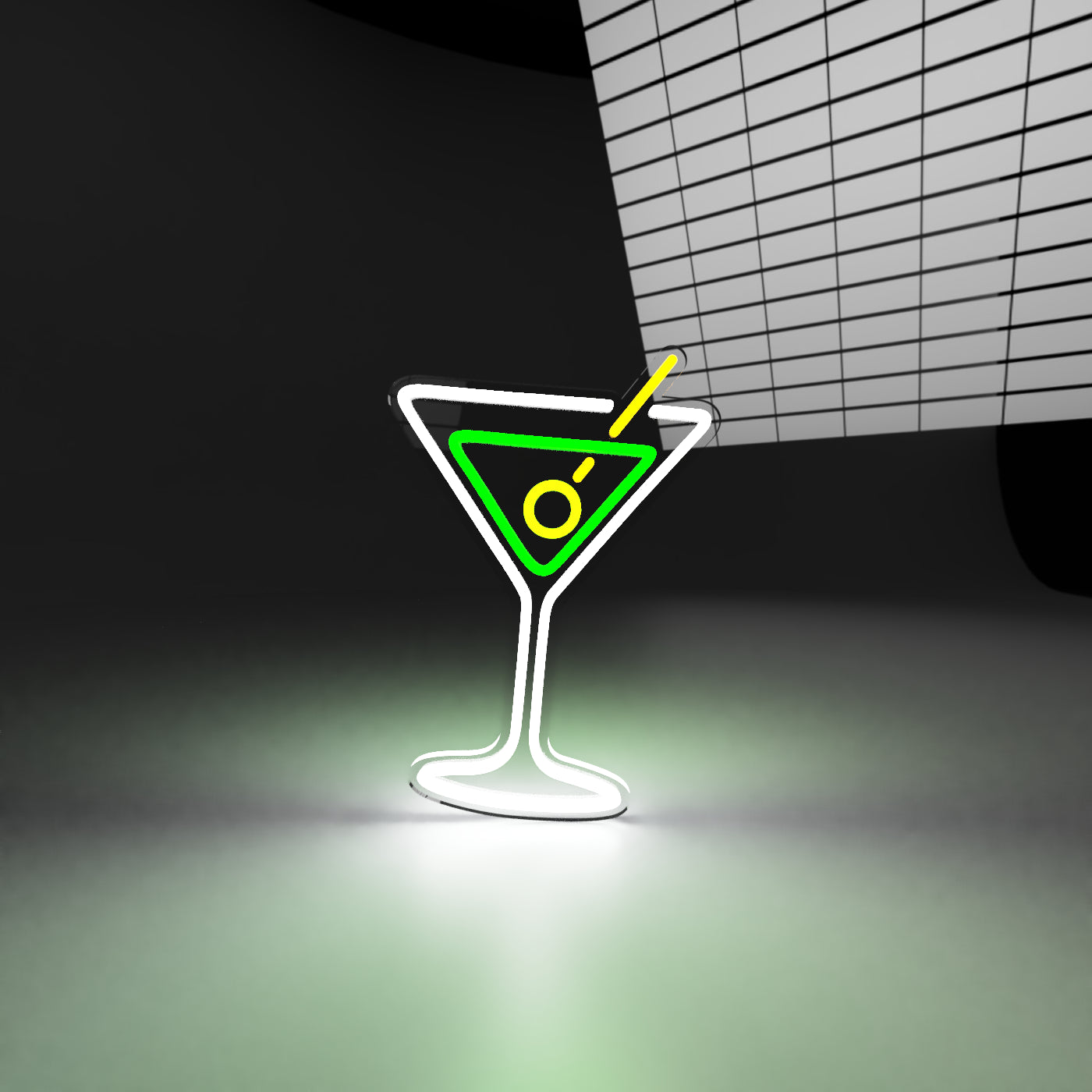 "Martini Glass" - Semn NeonLab Neon LED